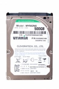 Жесткий диск HDD 2,5" 500GB UTANIA MY502NS slim