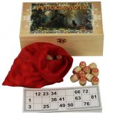 Русское лото "Медведи" (подарочная деревянная шкатулка) Настольные игры
