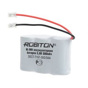 Аккумулятор ROBITON DECT-T157 (30AAH3BMU) <span style="white-space:nowrap;"><i class="icon16 color" style="background:#2A2F77;"></i>ROBITON</span>