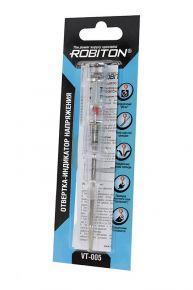 Отвертка индикаторная ROBITON VT-005 BL1 <span style="white-space:nowrap;"><i class="icon16 color" style="background:#2A2F77;"></i>ROBITON</span>