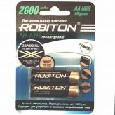 Аккумулятор ROBITON RTU2600MHAA-2, (1 шт) <span style="white-space:nowrap;"><i class="icon16 color" style="background:#2A2F77;"></i>ROBITON</span>