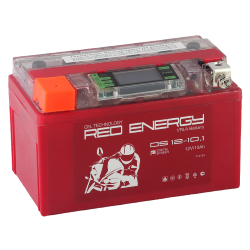 Мото аккумулятор Red Energy (RE) DS 12-10.1 YTZ10S <span style="white-space:nowrap;"><i class="icon16 color" style="background:#DE2E5E;"></i>RED ENERGY</span>