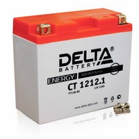 Аккумулятор Мото Delta CT 1212.1(new) <span style="white-space:nowrap;"><i class="icon16 color" style="background:#000000;"></i>DELTA</span>