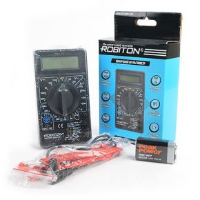 Мультиметр ROBITON MASTER DMM-100 BL1 <span style="white-space:nowrap;"><i class="icon16 color" style="background:#2A2F77;"></i>ROBITON</span>