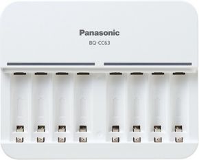 Зарядное устройство Panasonic eneloop BQ-CC63E 8 Cells Charger BL1 <span style="white-space:nowrap;"><i class="icon16 color" style="background:#000000;"></i>Panasonic eneloop</span>