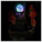 "Волшебный лес" фонтан настольный декоративный с подсветкой Фонтаны настольные