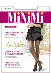 Фантазийные колготки MiNiMi La Sfera 20 den