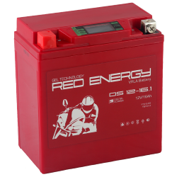 Мото аккумулятор Red Energy (RE) DS 12-16.1 <span style="white-space:nowrap;"><i class="icon16 color" style="background:#DE2E5E;"></i>RED ENERGY</span>