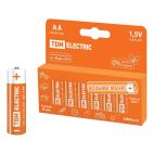 Элемент питания LR6 AA Alkaline 1,5V PAK-8 TDM <span style="white-space:nowrap;"><i class="icon16 color" style="background:#F6AC44;"></i>TDM ЕLECTRIC</span>