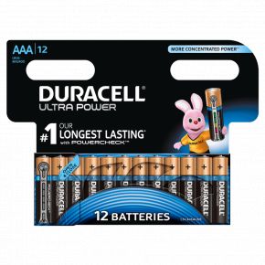 Батарейка DURACELL ULTRA POWER LR03 BL12 <span style="white-space:nowrap;"><i class="icon16 color" style="background:#000000;"></i>DURACELL</span>