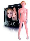 ToyFa Надувная секс-кукла с реалистичной головой и конечностями (телесный)