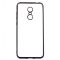 Прозрачный силиконовый чехол для Xiaomi Redmi 5 с глянцевой окантовкой (Черный)  Epik