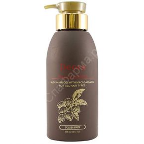 Шампунь грязевой с маслом макадамии для всех типов волос Deora (Деора) 400 мл Deora
