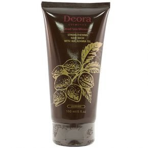 Маска для волос укрепляющая и оздоравливающая с маслом макадамии Deora (Деора) 150 мл Deora