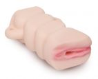 Пикантные штучки Мастурбатор-вагина с удобным захватом (телесный)