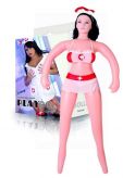 ToyFa Надувная кукла-медсестра с реалистичной головой (телесный)