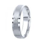 Обручальное кольцо 10-724-Б ювелирное украшение. Размер: 16; Вес: 3.45