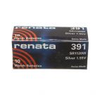 Батарейка RENATA SR1120W   391  (0%Hg) <span style="white-space:nowrap;"><i class="icon16 color" style="background:#000000;"></i>RENATA</span>