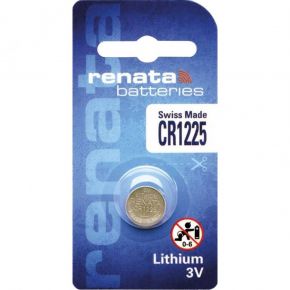 Батарейка RENATA CR1225 BL1 <span style="white-space:nowrap;"><i class="icon16 color" style="background:#000000;"></i>RENATA</span>