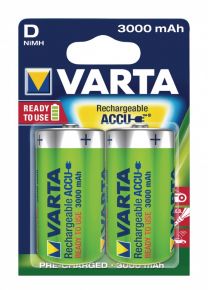 Аккумулятор VARTA 56720 Ready 2 Use D 3000мАч BL2 <span style="white-space:nowrap;"><i class="icon16 color" style="background:#000000;"></i>VARTA</span>
