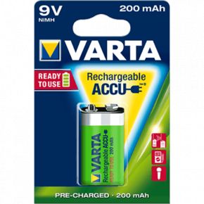 Аккумулятор VARTA 56722 Ready 2 Use 9V 200мАч BL1 <span style="white-space:nowrap;"><i class="icon16 color" style="background:#000000;"></i>VARTA</span>