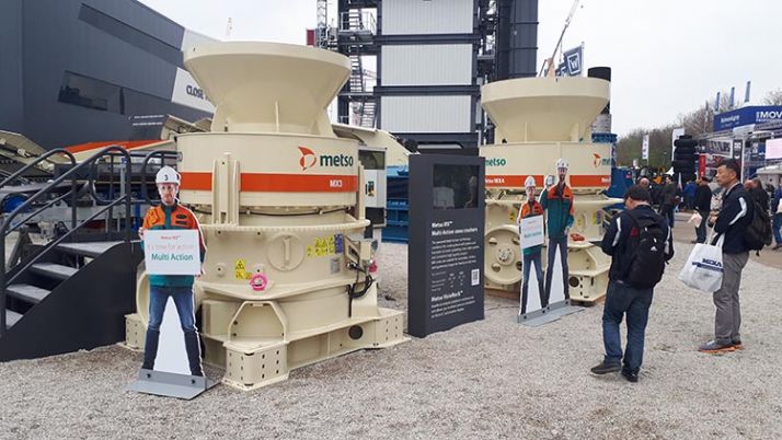 Metso расширяет свою серию конусных дробилок MX