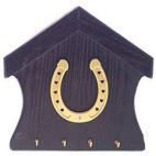 Ключница "Удача в дом" (золото) настенная открытая Ключницы