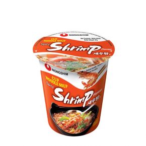 Лапша быстрого приготовления креветочная Nongshim, стакан 67 г Nongshim