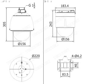 IP-камеры HikVision DS-2DF5286-АEL