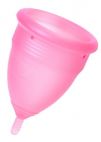 Штучки-дрючки Розовая менструальная чаша - размер L (розовый)