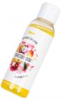 ToyFa Массажное масло для поцелуев  Тропический флирт  с ароматом экзотических фруктов - 100 мл.
