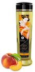 Shunga Массажное масло для тела с ароматом персика Stimulation - 240 мл.