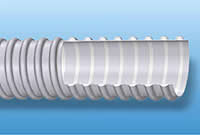 Шланги ПВХ 1610N90, армированные спиралью ПВХ, всасывающие, легкие, для воздуха