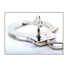 Металлические наручники Metal Handcuffs с ключиками Pipedream Металлические наручники Metal Handcuffs с ключиками