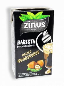 Напиток ZINUS vegan BARISTA Фундуковое Моlоко 3,2% 1л тетра-пак ООО "Интерпродукт" г.Чебоксары